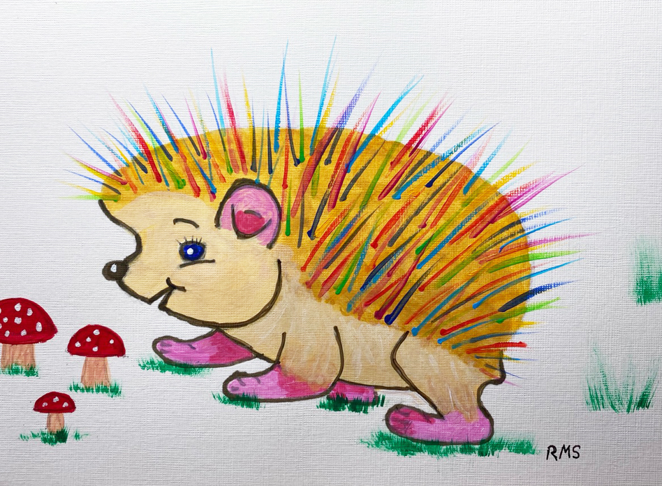 MFPA Colourful Hedgehog