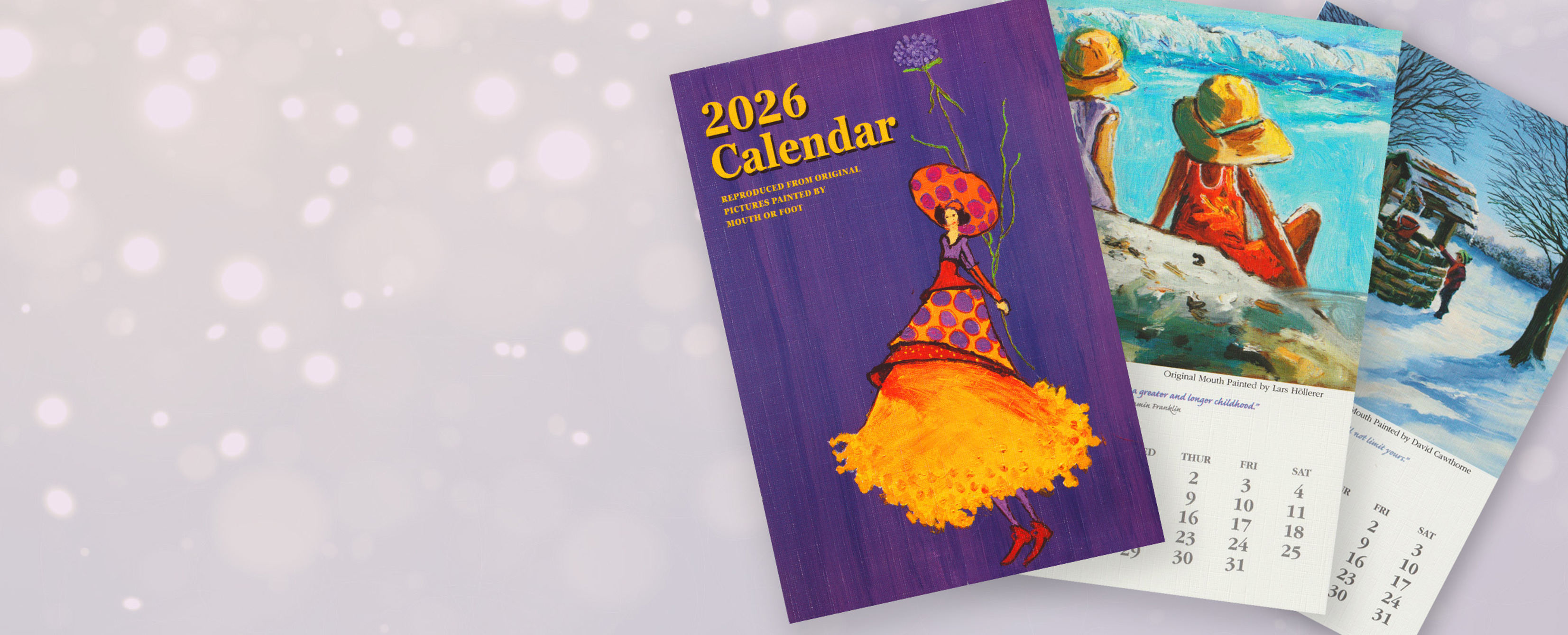 MFPA Christmas Shop Calendars Sliders 2025