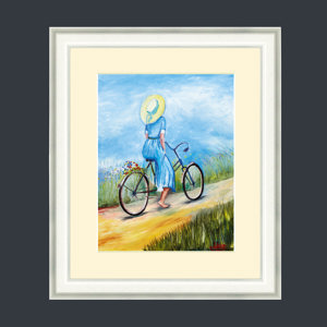 Art Print Framed Bicycle Ride