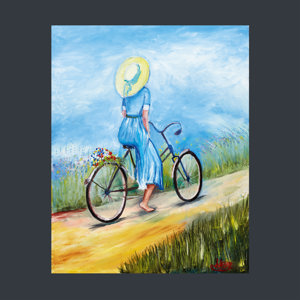 Art Print Unframed Bicycle Ride