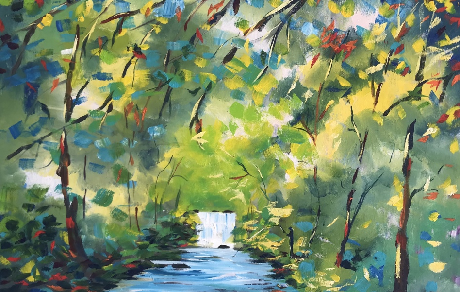 Woodland Waterfall