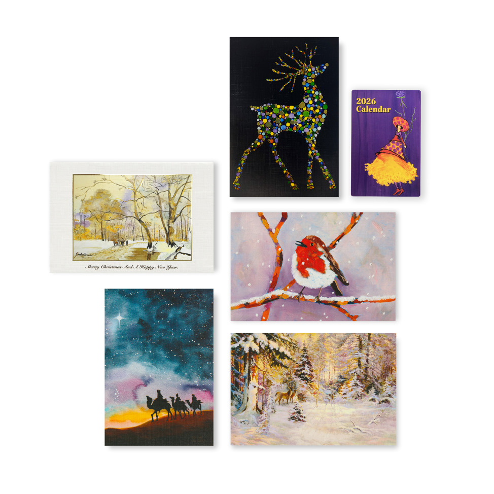 2025 Pocket Calendar Christmas 5X Cards New Customer Set