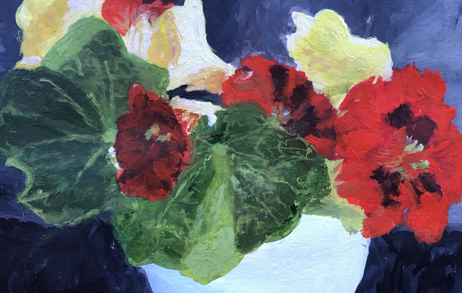 Nasturstians In Vase