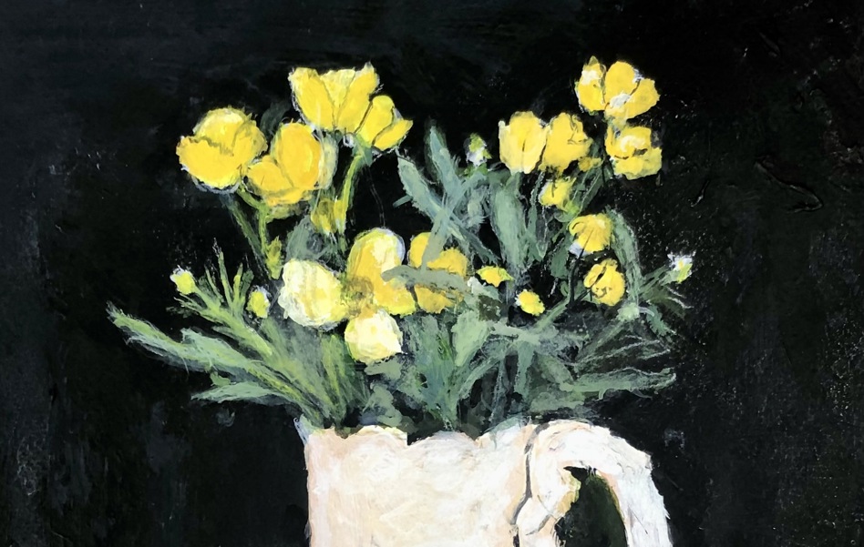 Jug of buttercups