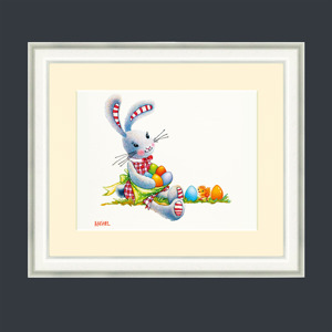 Art Print Framed Easter Time