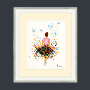 Art Print Frame Butterfly Dancer