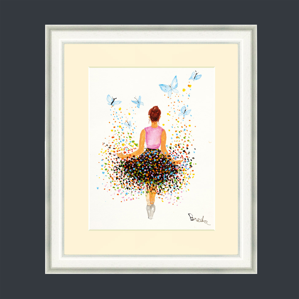 Art Print Frame Butterfly Dancer