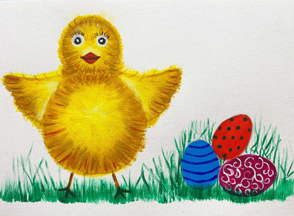 Happy Easter Chick
