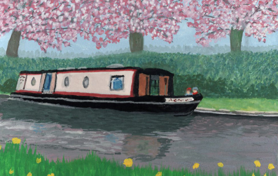 Blossom By The Canal